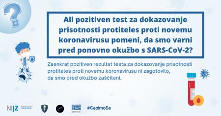 07 Ali pozitiven test za protitelesa pomeni, da smo varni pred ponovno okužbo